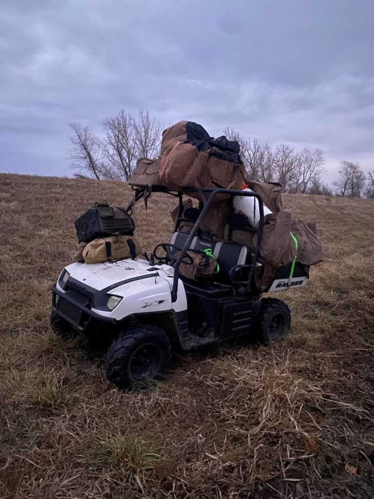 2 - Hunt365 - Carry or Haul UTV with overhead haul bag