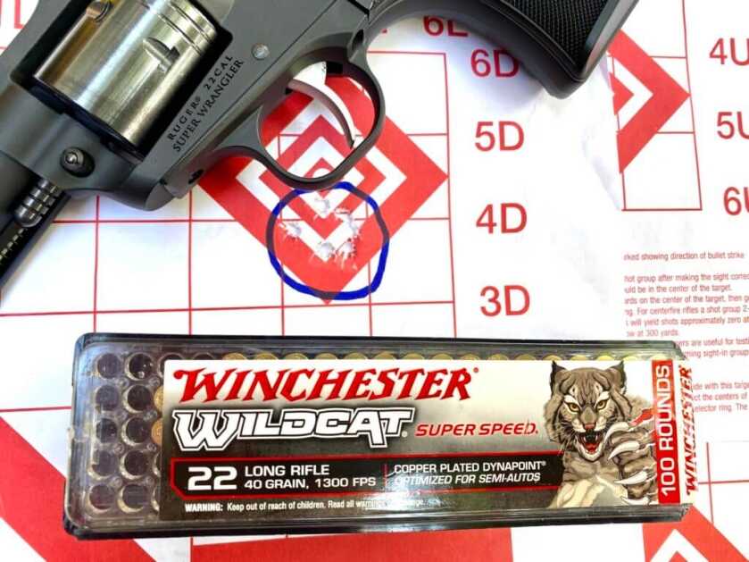 Ruger gun and Winchester Wildcat ammunition