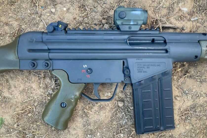 PTR GIRK receiver with Primary Arms SLx 1-10