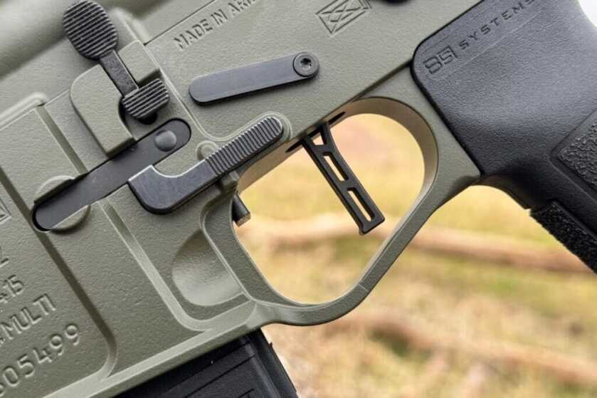 3.5lb Match Grade flat trigger