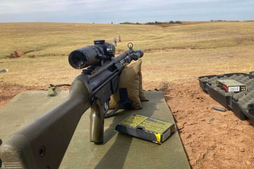 shooting the PTR GIRK long range