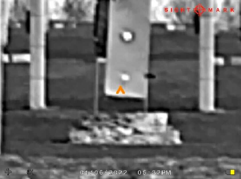 3 - Heating Seeking Optic: Sight Mark Wraith Mini Thermal Thermal at 6x power