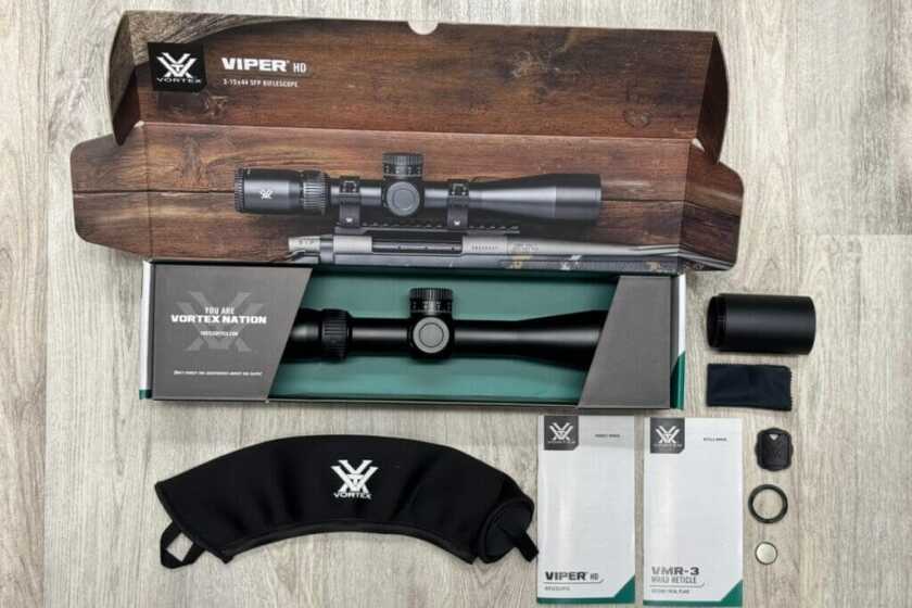 Unboxing a Vortex scope