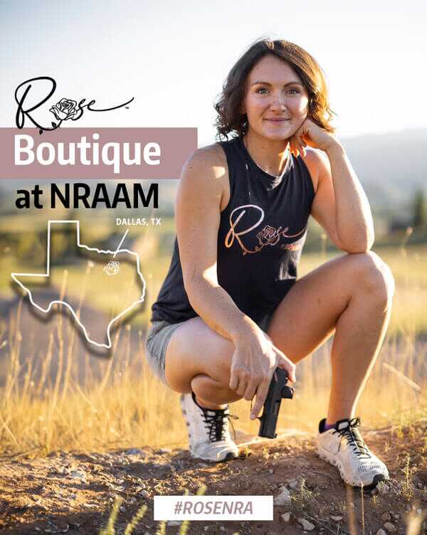 Lena Miculek at the upcoming NRA Annual Meeting in Dallas, Texas.