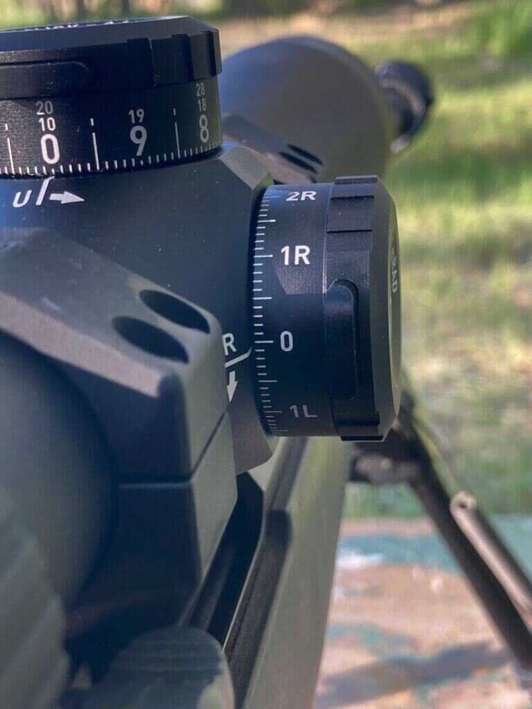 Side turret on Leupold scope