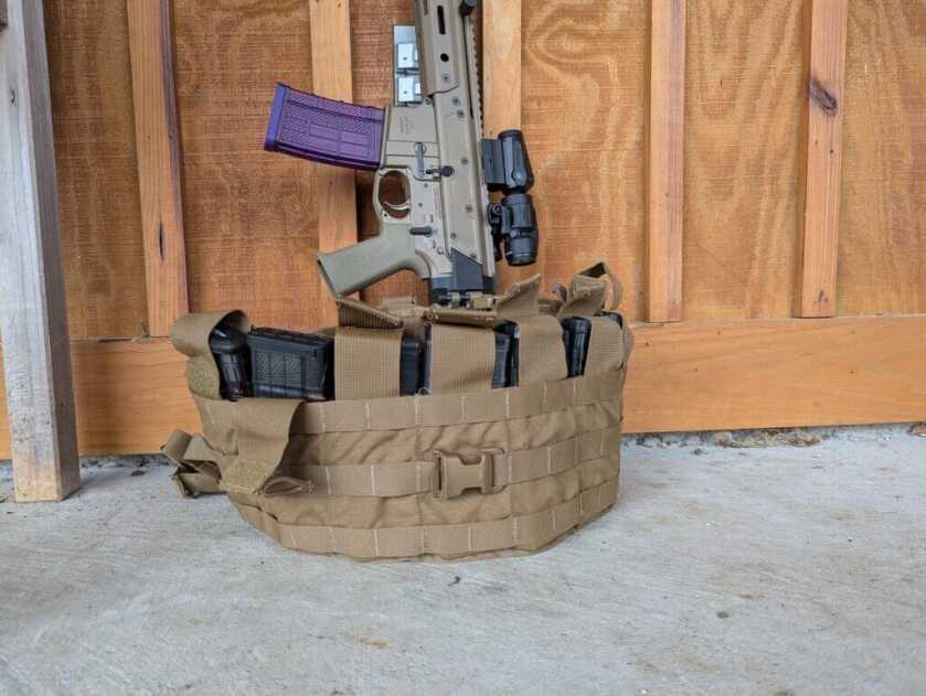 TAPS Rig with magazines inserted.