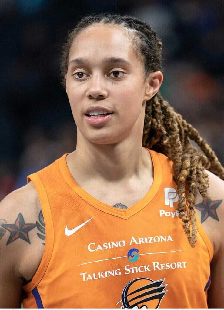 WNBA star Brittney Griner