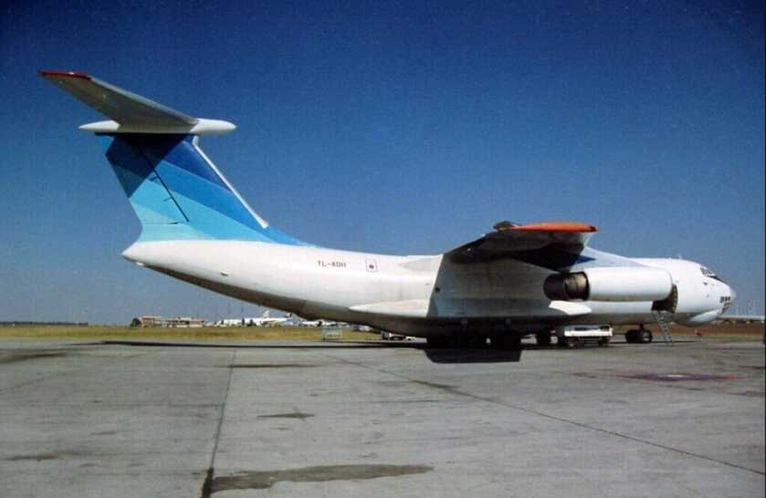IL-76 cargo plane