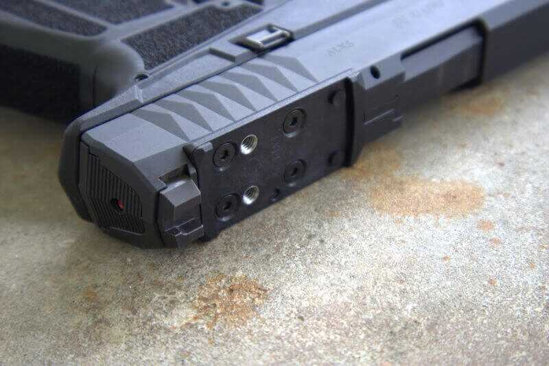 optics ready system plate installed