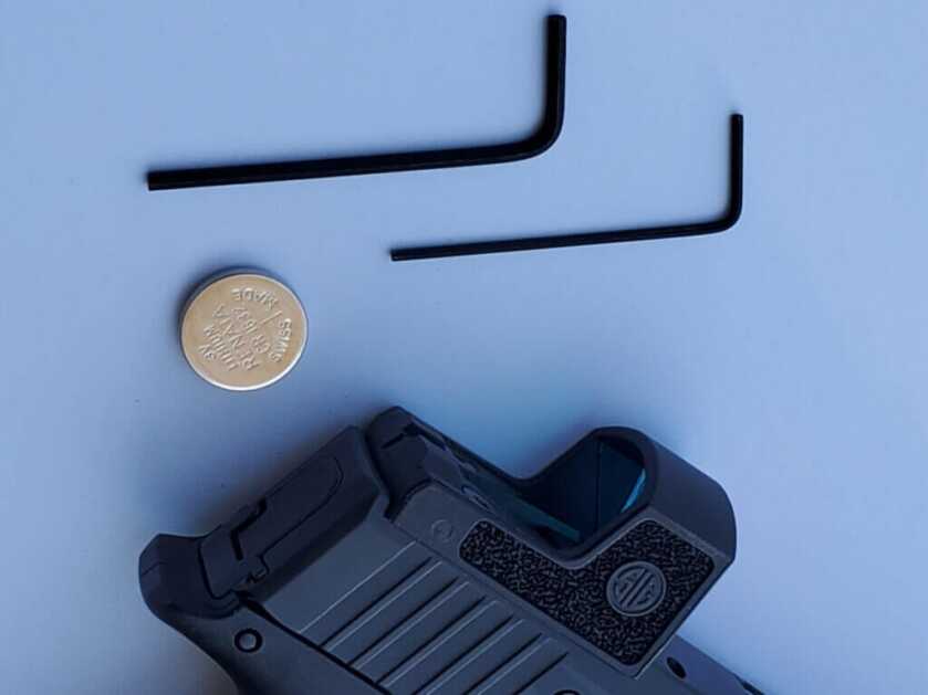 battery for red dot sight