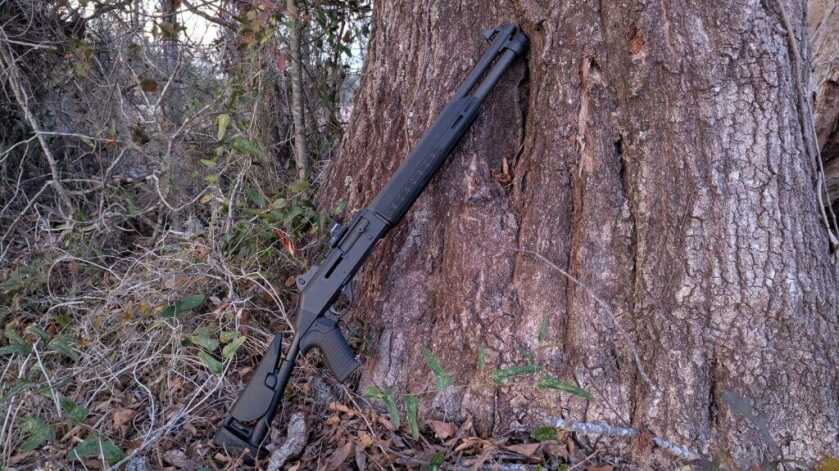 Benelli M4 home defense shotgun