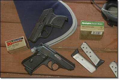 The PPK and LCP are great examples of .380 ACP pistols made for the civilian concealed market. The PPK and LCP are great examples of .380 ACP pistols made for the civilian concealed market.