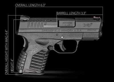 Springfield Armory XDS Single Stack .45ACP Micro