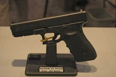photo 1b The Glock 21 Gen 4 .45 ACP Pistol as new and introduced at SHOT…