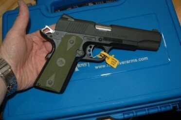 The new 1911 Poly from Rock River is a quality 1911 with a polymer frame and a businesslike parkerized finish.