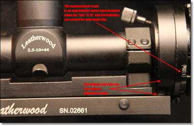 Leatherwood ART M-1000 Auto-Ranging Riflescope