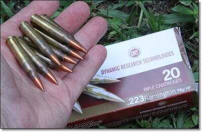 DRT Frangible .223 Ammo vs. Charging Wild Boar