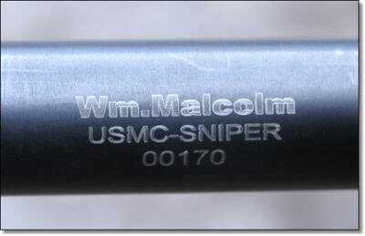 Carlos Hathcock USMC Sniper Scope - Hi-Lux 8X Malcolm