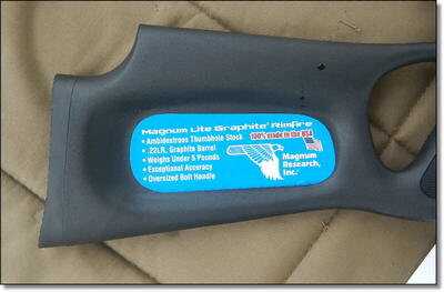 Magnum Research Magnum Lite® Rifles - Graphite Barrel Technology for the Ruger 1022 Magnum Research Magnum Lite® Rifles - Graphite Barrel Technology for the Ruger 1022