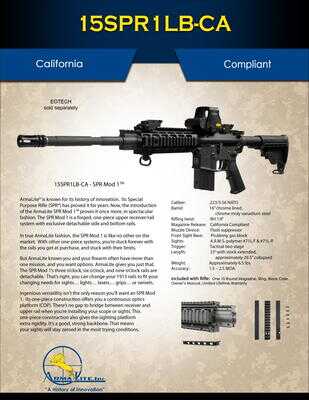 Armalite California Compliant SPR Mod-1 - New Gun Review Armalite California Compliant SPR Mod-1 - New Gun Review
