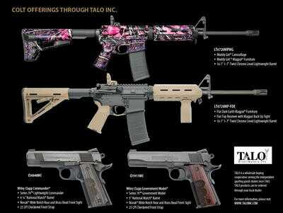 Colt 50 Years of the M-16 - Collectible Finishes - SHOT Show 2013