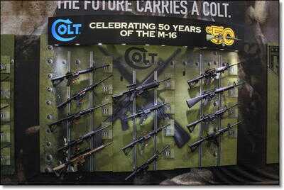Colt 50 Years of the M-16 - Collectible Finishes - SHOT Show 2013