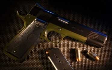 Wilson Combat CQB Elite, Wilson Combat 1911, Semi-automatic handgun and magazine
