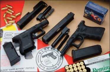 Disassembled Glock