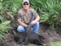 Lee Harvey Oswald's Carcano Rifle - Shooting It Today Our resident guide Dwayne Powell at Kissimee River Hunt & Fish shot this sow in the side of the head with the Carcano at 40 yards. The 123gr. bullet did not exit the other side of the skull.