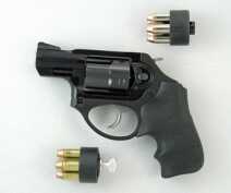 Ruger’s External Hammer LCR, the LCRx – New Gun Review – SHOT Show 2014 Preview Two of the most popular five-shot speedloaders. The top one is from Safariland. The bottom is an HKS. The Safariland doesn’t work with the LCR.