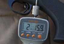 The trigger is very light and crisp on this gun. It is set at target, not hunting, weight. 