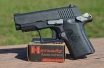 The squared-off trigger guard differentiates the XSP from other Mustangs—and makes holsters much harder to find.