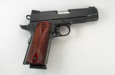 Fit and finish is excellent. A match-grade barrel, skeletonized hammer and skeletonized trigger are standard..