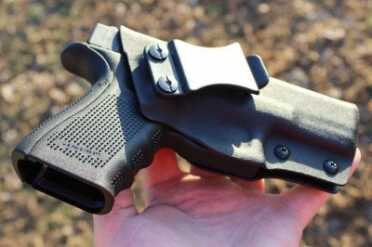 I prefer to carry OWB with a straight, almost vertical draw. My IWB holsters, though, are canted a bit which helps me hide a gun as large as the GLOCK 19.