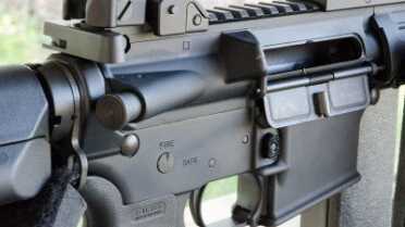 This Mil-spec Stag Arms rifle's fit and finish are top quality. And a look at the brass deposits left on the case deflector really makes you appreciate that it’s there!