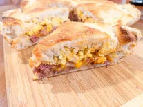 Hunt 365 - Simple Gourmet: Wild Sausage Breakfast Calzone