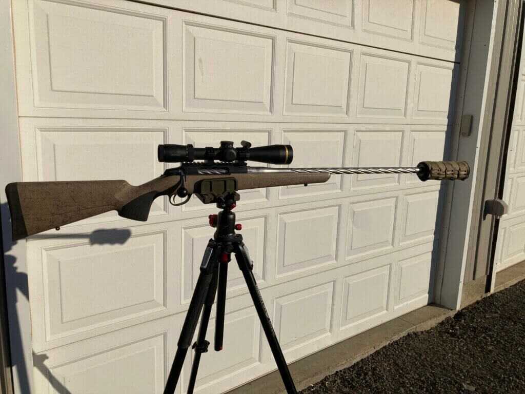 Tikka T3X action and stock mated to Preferred Barrel Blanks barrel.
