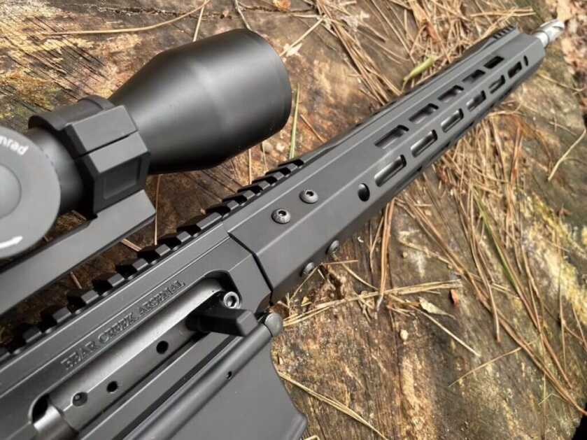 Bear Creek Arsenal 18 inch 6.5 Grendel AR15 upper with stainless heavy barrel and mid length gas