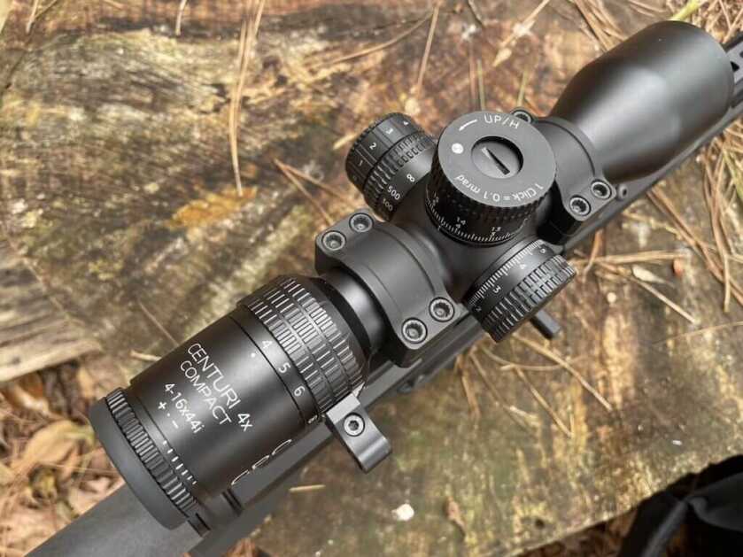 GPO CENTURI 4-16x44i Super-Compact riflescope on 6.5 Grendel AR15 build