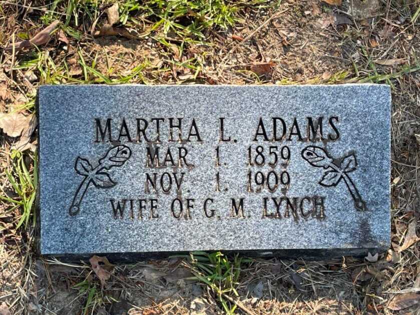 a headstone