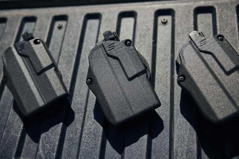 Safariland Solis holster.