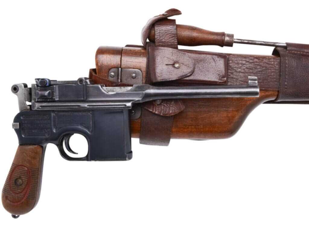 broomhandle pistol