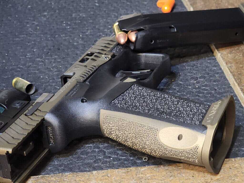 striker-fired handgun