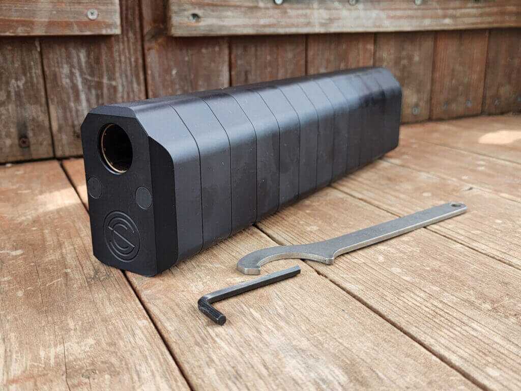 shotgun silencer and tools
