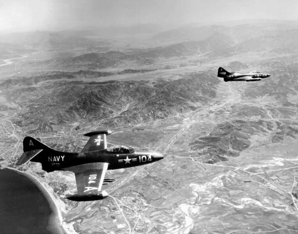 F9F panther. Royce Williams