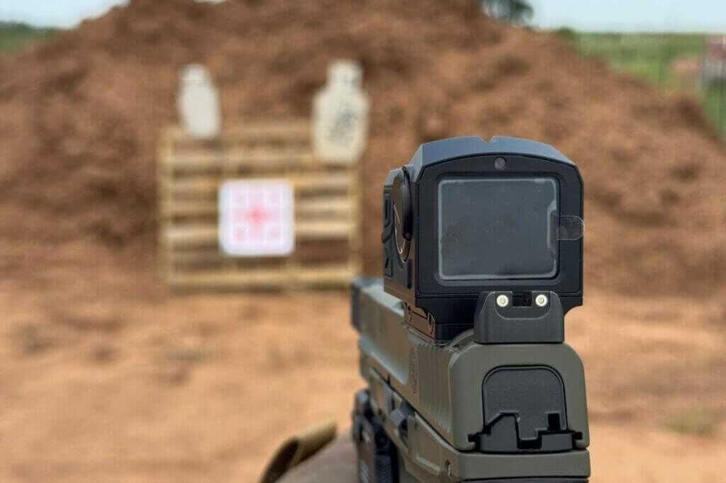 FMP13 and FML19 max brightness comparison with reticle barely visible in daylight