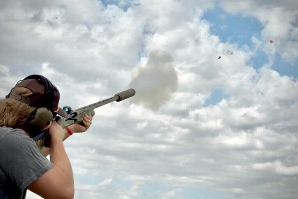 shooting clay