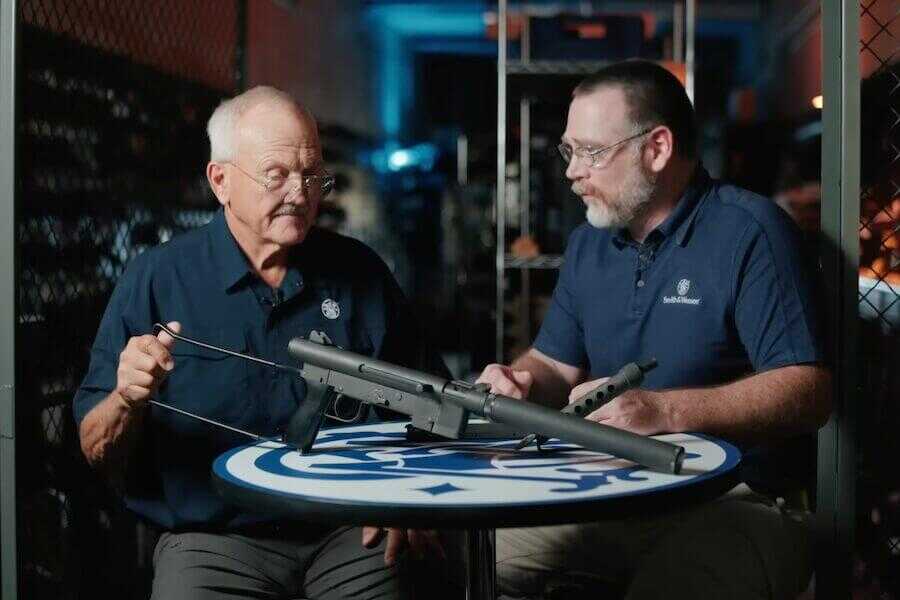 The Model 76 submachine gun from Smith & Wesson was designed for Navy SEALs during the Vietnam War.