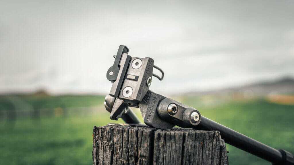 Backlanz PLR quick-detach picatinny locking lever with ARCA head option for precision rifles