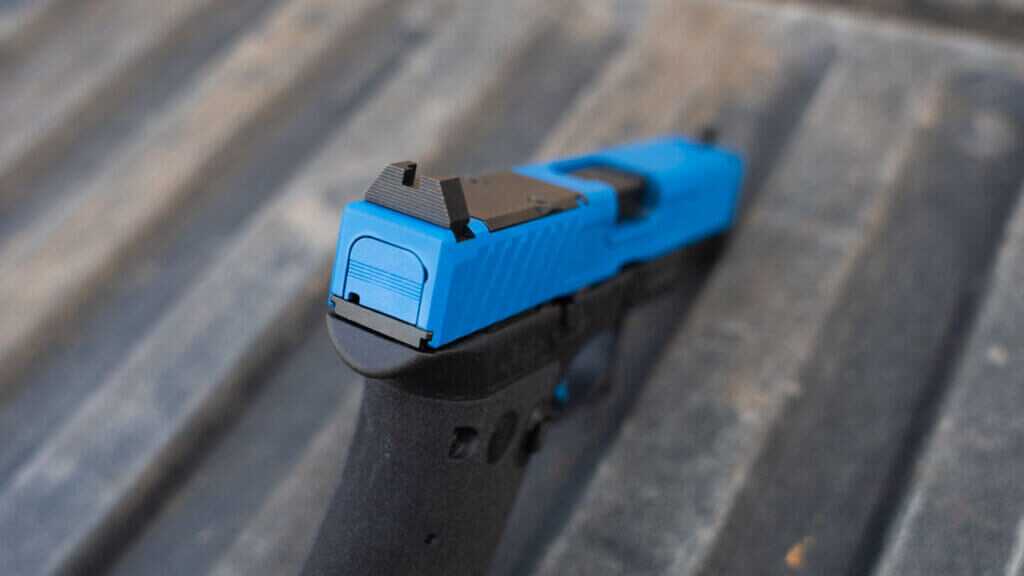 Unit 9 Compact optic-ready slide with Trijicon RMR footprint for red dot training
